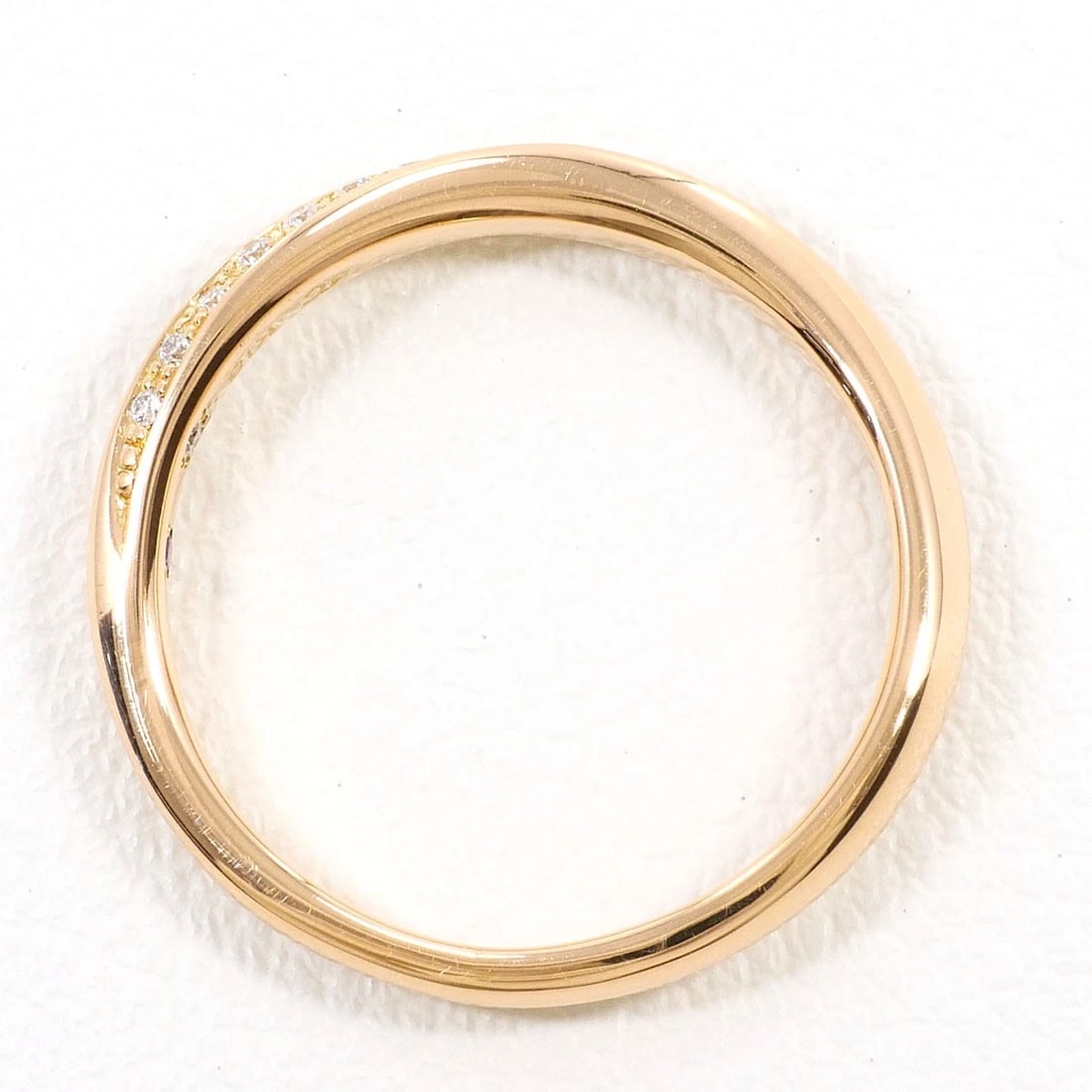 4? K18 18K GOLD RING DIAMOND: 4? K18 18k gold Ring Diamond Brand: 4? Type/Style: Ring Material: 18k gold, Main Stone/Creation Diamond Color: Gold Size: US 5 1/2 Accessories: None Accessories Notice: When purchasing pre-owned