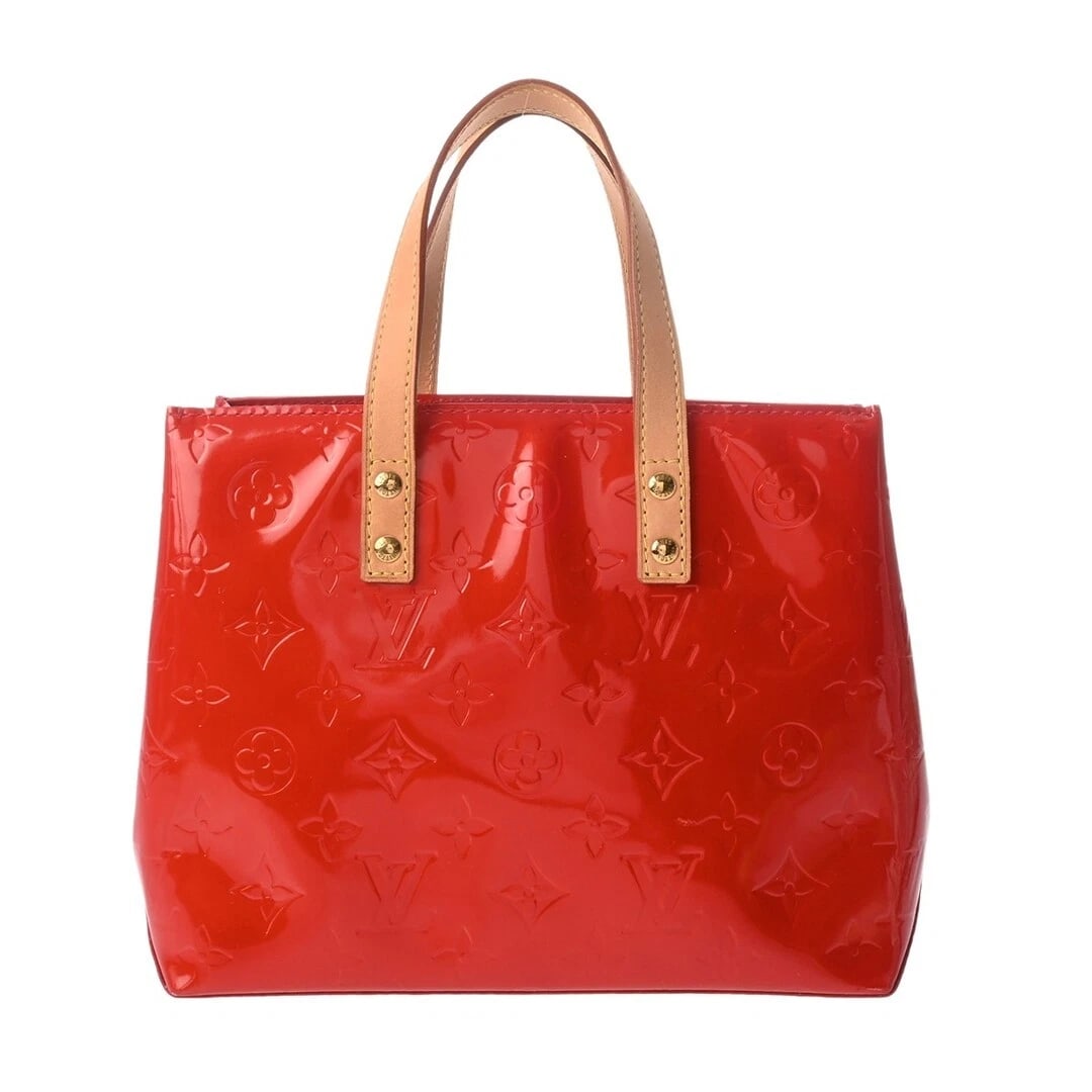 LOUIS VUITTON MONOGRAM VERNIS HANDBAG: Louis Vuitton Monogram Vernis Handbag Brand: LOUIS VUITTON Type/Style: Bag Material: Vernis Leather Color: Pomme D'Amour Size: Approximately 18 cm (7.1 in) H x 22.5 cm (8.9 in) W x 10.5 cm (4.1 in) D