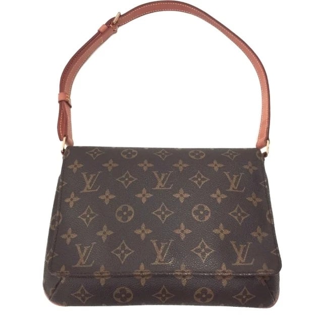 LOUIS VUITTON MONOGRAM BAG: Louis Vuitton Monogram Bag Brand: Louis Vuitton Type/Style: Bag Material: Monogram Canvas with Leather accents Color: Monogram Brown Size: Approximately 25.5 cm (10.0 in) W x 18.5 cm (7.3 in) H x 6.5