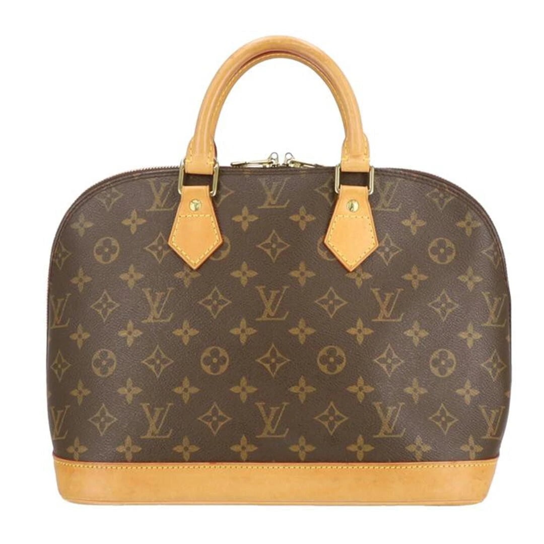 LOUIS VUITTON ALMA BAG LEATHER BROWN (1 of 5)