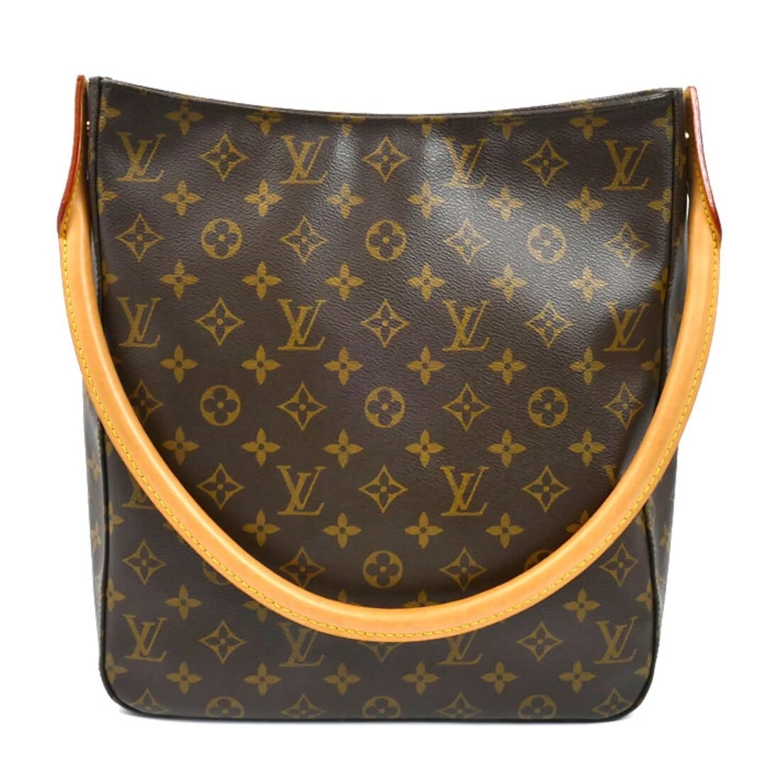LOUIS VUITTON LOOPING GM SHOULDER BAG MONOGRAM CANVAS: Louis Vuitton Looping GM Shoulder Bag Monogram Canvas Brand: Louis Vuitton Type/Style: Bag Material: Monogram Canvas Color: Monogram Brown Size: Approx W28 cm (11.0 in) x H30 cm (11.8 in) x D10 cm (3.