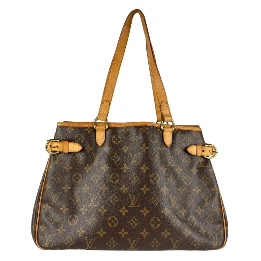 LOUIS VUITTON MONOGRAM BATIGNOLLES SHOULDER BAG BROWN: Louis Vuitton Monogram Batignolles Shoulder Bag Brown Brand: LOUIS VUITTON Type/Style: Bag Material: Monogram Canvas Color: Brown Size: approximately 25 cm (9.8 inches) in height, 36 cm (14.2 inches)