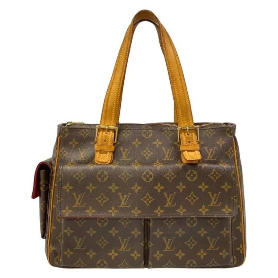 LOUIS VUITTON HANDBAG MONOGRAM MULTICOLOR M51162: Louis Vuitton Handbag Monogram Multicolor M51162 Brand: LOUIS VUITTON Type/Style: Bag Material: Monogram Canvas Color: Multicolor with Deep Red Interior Size: approximately 27 cm (10.6 in) in height, 