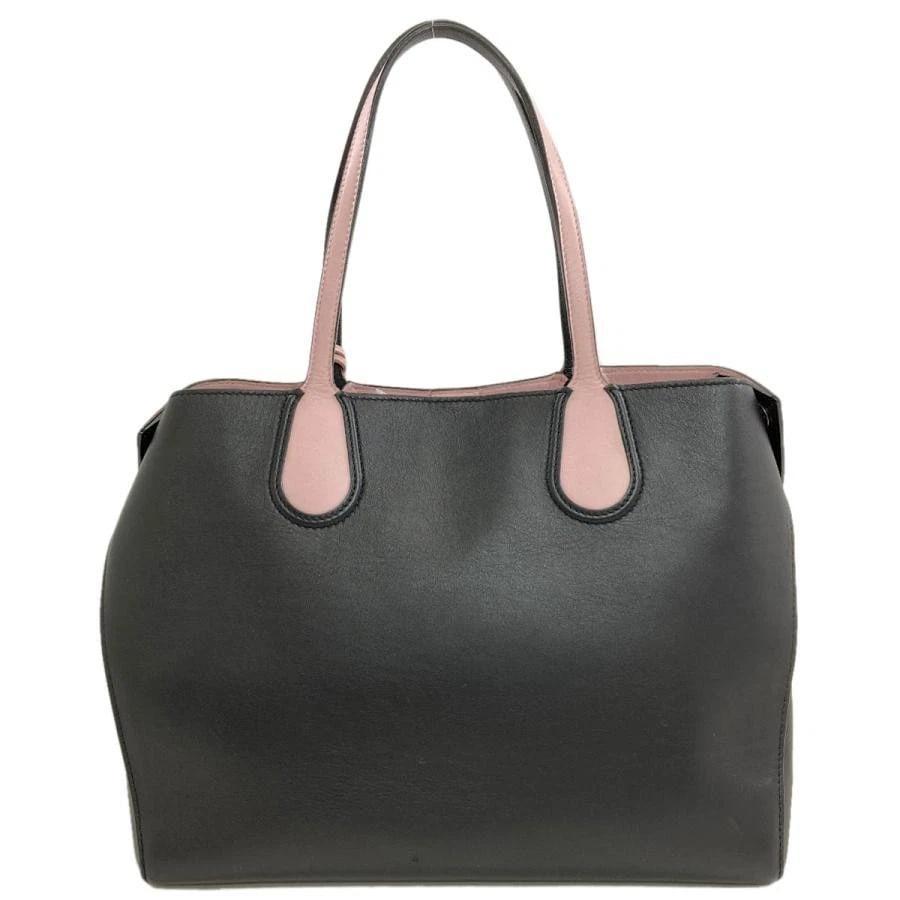 CHRISTIAN DIOR TOTE BAG BLACK PINK LEATHER: Christian Dior Tote Bag Black Pink Leather Brand: CHRISTIAN DIOR Type/Style: Bag Material: Calf Leather Color: Black and Pink Size: 24 cm (9.4 in) Height, 30.5 cm (12.0 in) Width, 16 cm (6.3 in) Depth