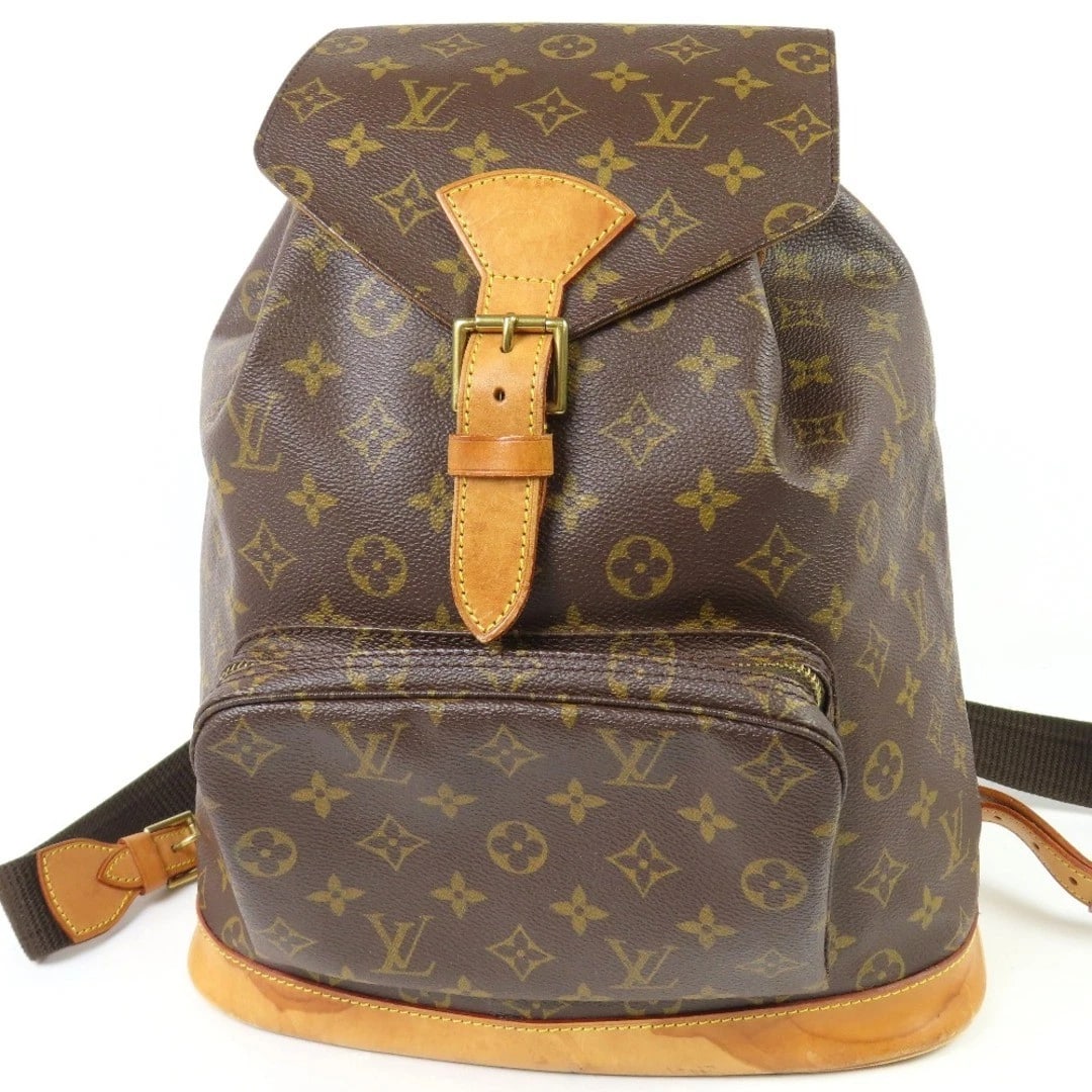 LOUIS VUITTON MONTSOURIS GM BACKPACK BROWN MONOGRAM (1 of 6)