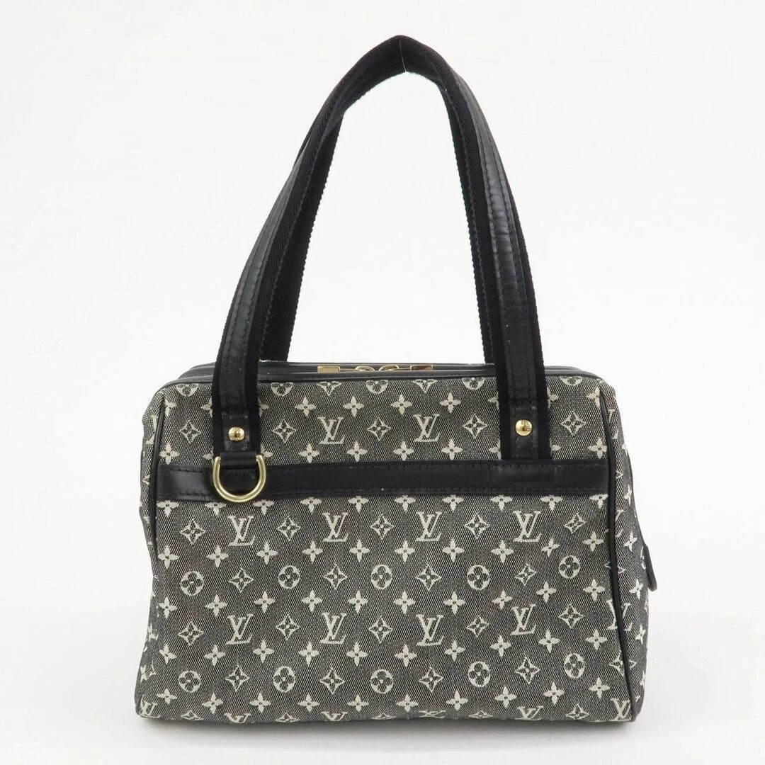 LOUIS VUITTON MONOGRAM MINI JOSEPHINE PM HANDBAG: Louis Vuitton Monogram Mini Josephine PM Handbag Brand: Louis Vuitton Type/Style: Bag Material: Canvas and Leather Color: Noir (Black) Size: Approximately 24 cm (9.4 in) W x 19 cm (7.5 in) H x 14 cm