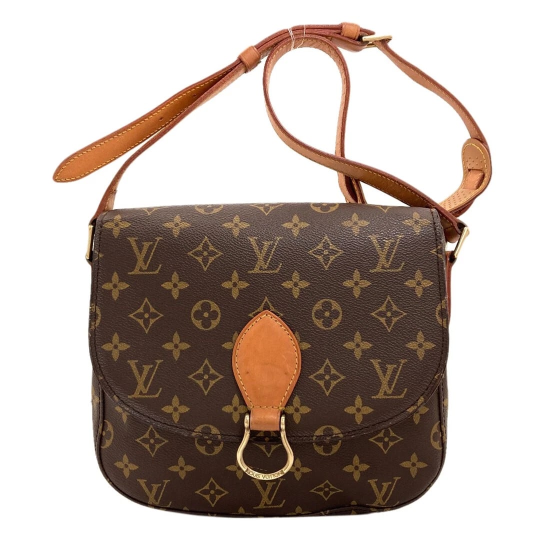 LOUIS VUITTON SAINT-CLOUD SHOULDER BAG MONOGRAM CANVAS: Louis Vuitton Saint-Cloud Shoulder Bag Monogram Canvas Brand: LOUIS VUITTON Type/Style: Bag Material: Monogram Canvas Color: Exterior Color Monogram/Brown Size: Approximately 23 cm (9.1 in) height,