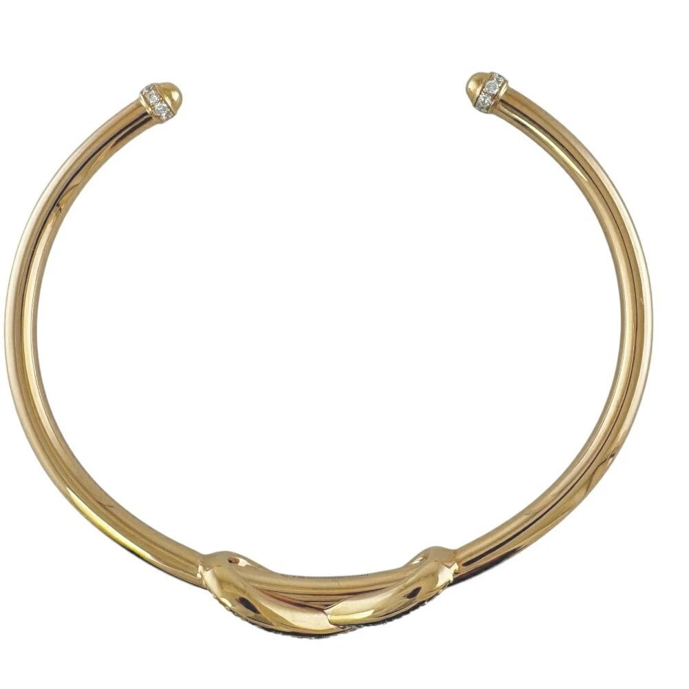TIFFANY & CO. INFINITY CUFF DIAMOND BANGLE - 5