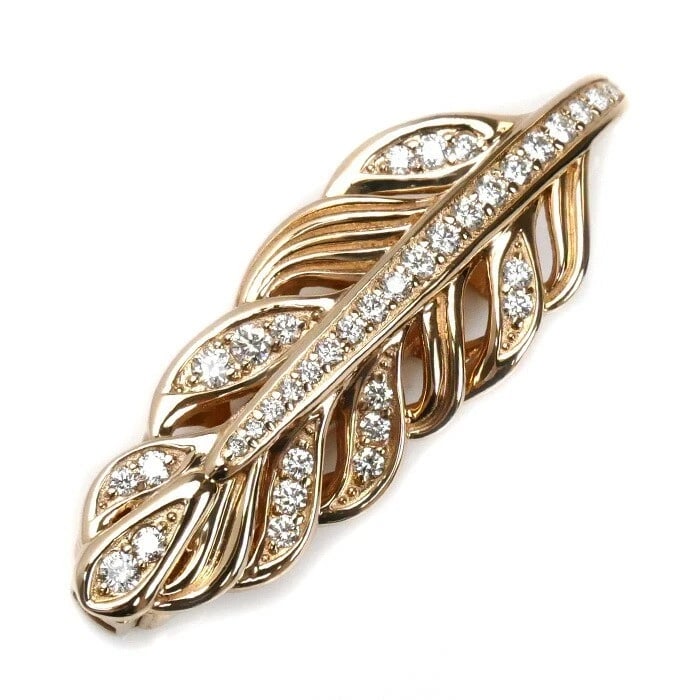 YUKIZAKI YOBIKO DIAMOND PENDANT: Yukizaki Yobiko Diamond Pendant Brand: Yukizaki Type/Style: Pendant Material: 18K Rose Gold Color: RG Size: Size: Approx. 0.55 in (W) ? 1.57 in (H, including bale) Accessories: None Accessories