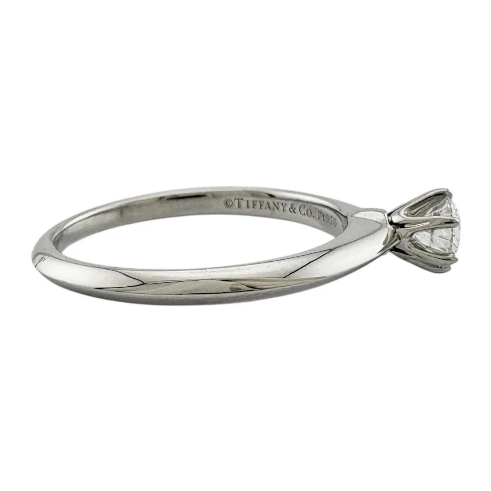 TIFFANY & CO. SOLITAIRE DIAMOND RING - 2