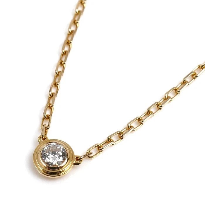 CARTIER D'AMOUR SM DIAMOND NECKLACE: Cartier D'Amour SM Diamond Necklace Brand: Cartier Type/Style: Necklace Material: 18K Pink Gold Color: PG Size: Chain Length: Approx. 41 cm / 16.1 in Adjuster Length: Approx. 3 cm / 1.2 in Pendant Siz