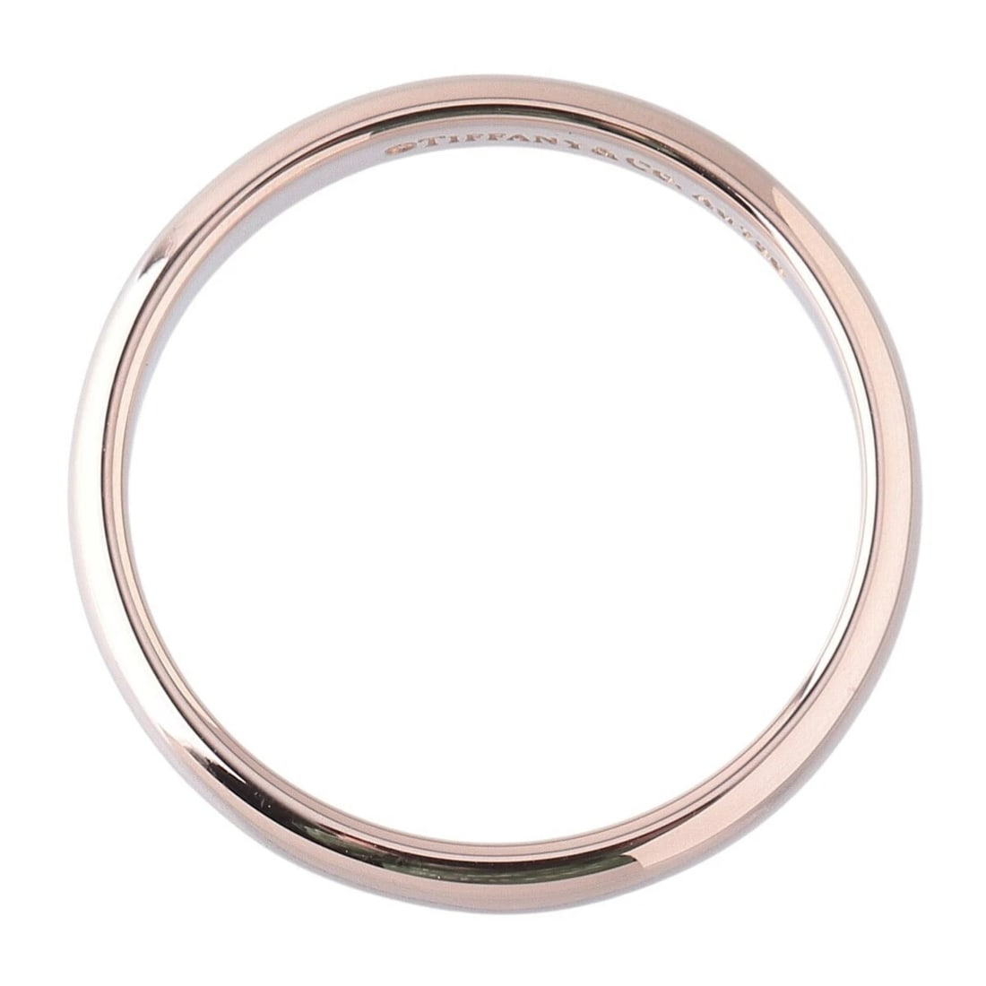 TIFFANY & CO. CLASSIC BAND WEDDING RING: Tiffany & Co. Classic Band Wedding Ring Brand: Tiffany & Co. Type/Style: Ring Material: K18 Rose Gold Color: RG Size: US 6.25-6.5 Accessories: None Accessories Notice: When purchasing pre-owned
