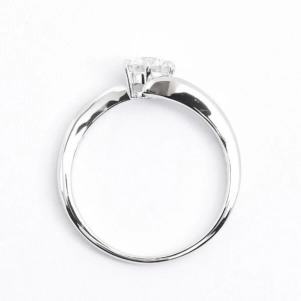 MIKIMOTO PT950 DIAMOND RING - 3