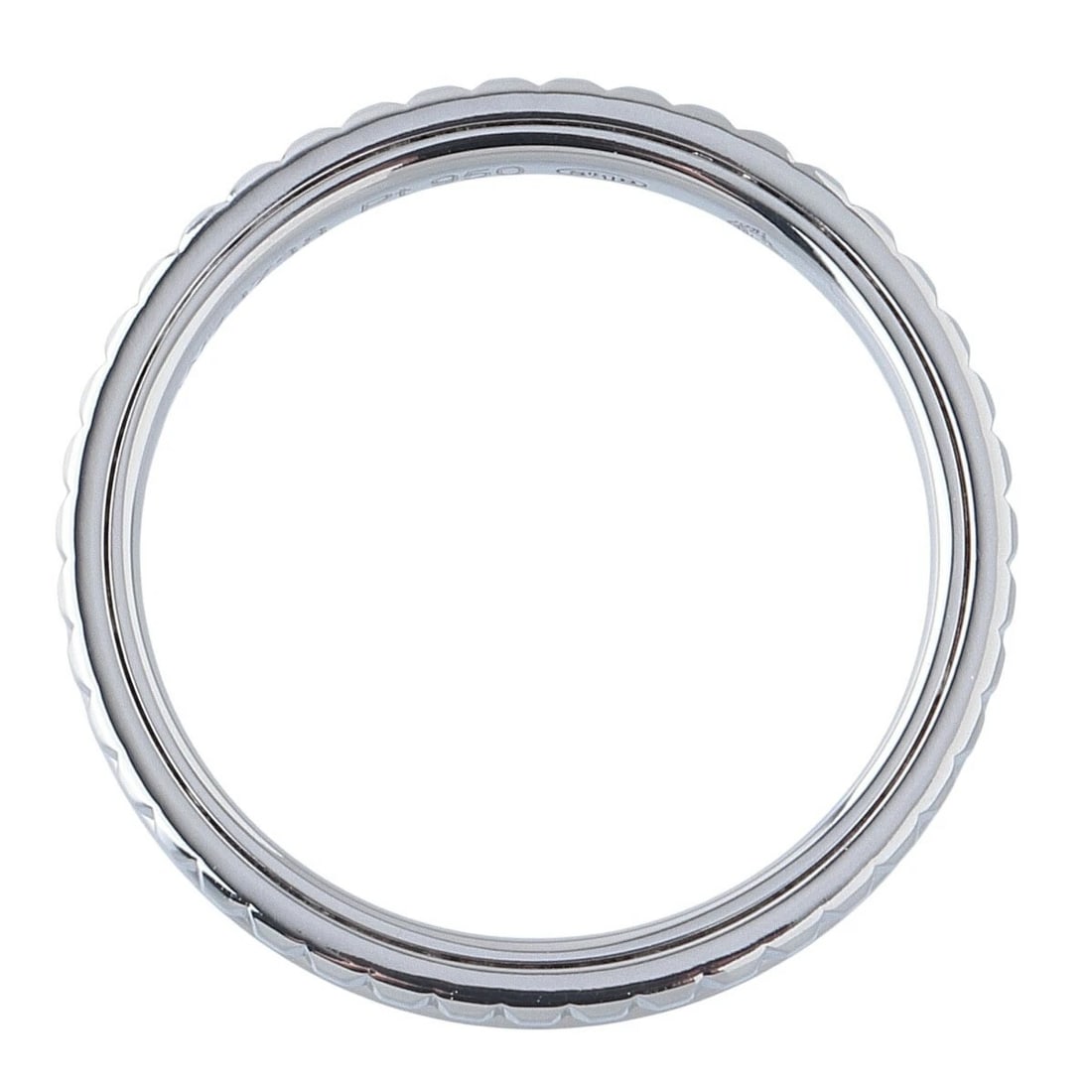 BOUCHERON QUATRE RADIANT WEDDING RING: Boucheron Quatre Radiant Wedding Ring Brand: Boucheron Type/Style: Ring Material: Pt950 Color: Pt Size: US 3-3.25 Accessories: None Accessories Notice: When purchasing pre-owned goods, ple