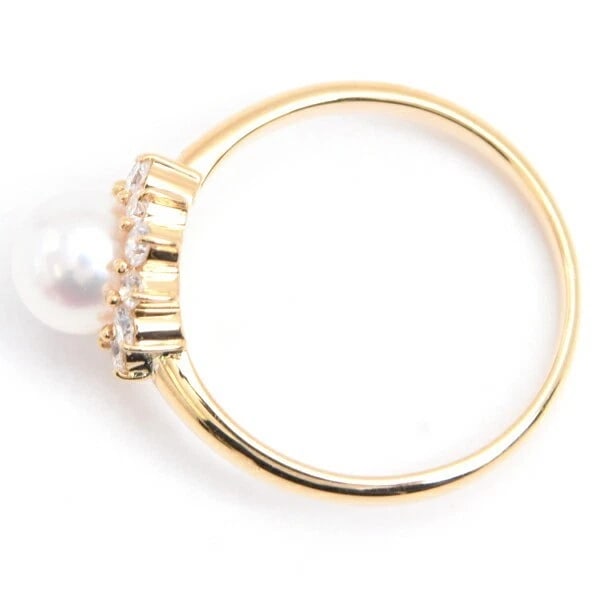 PEARL DIAMOND RING - 3
