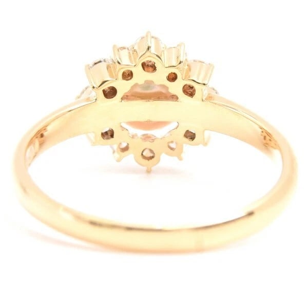 PEARL DIAMOND RING - 4