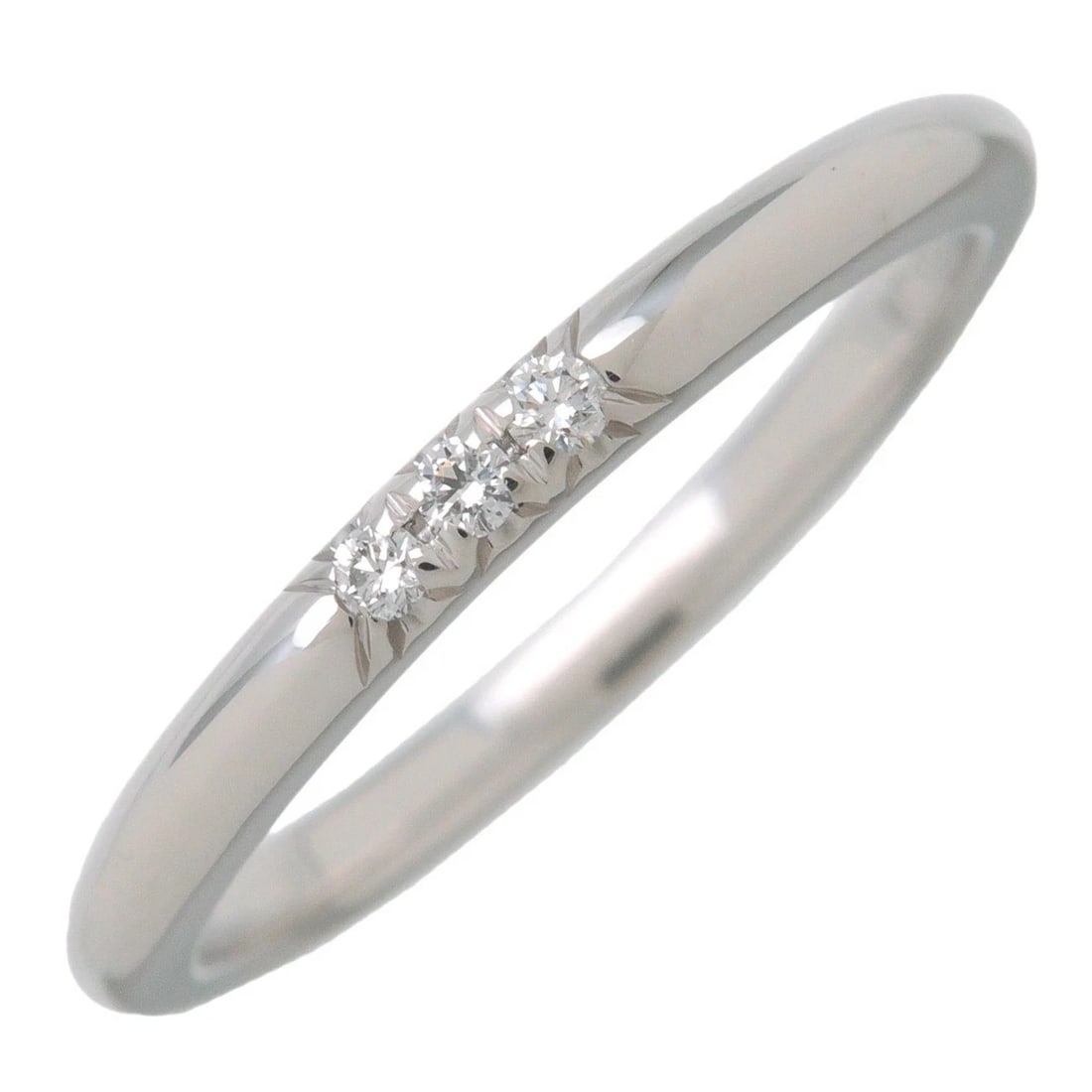 TIFFANY & CO. CLASSIC BAND RING: Tiffany & Co. Classic Band Ring Brand: Tiffany & Co. Type/Style: Ring Material: PT950 Color: Pt Size: US4.25-4.5 Accessories: None Accessories Notice: When purchasing pre-owned goods, please refer to