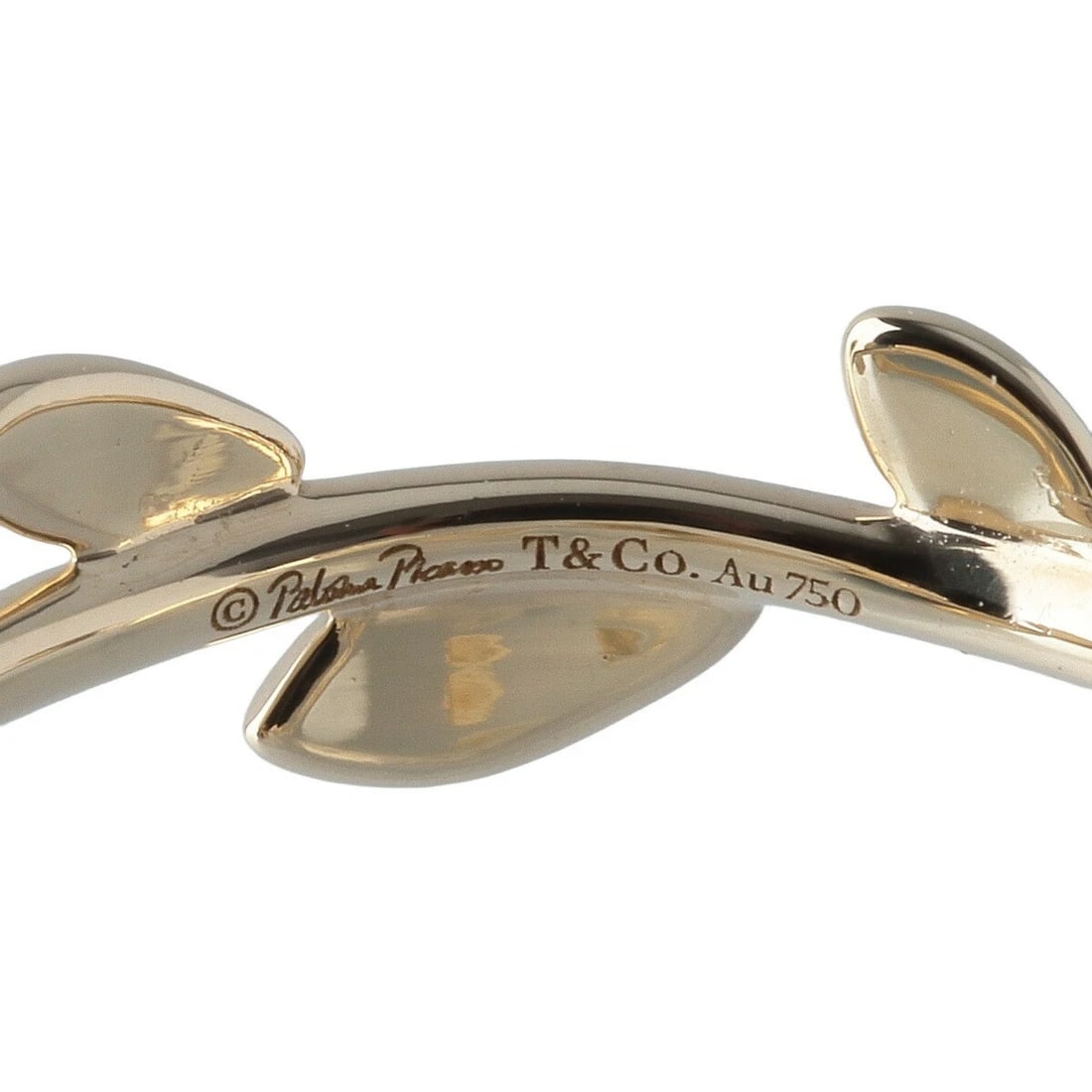 TIFFANY & CO. OLIVE LEAF RING - 5