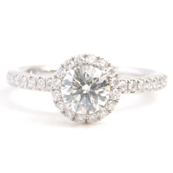 HARRY WINSTON MICRO PAVE DIAMOND RING - 4