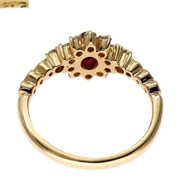 IMPRESSE K18YG RUBY DIAMOND RING - 2
