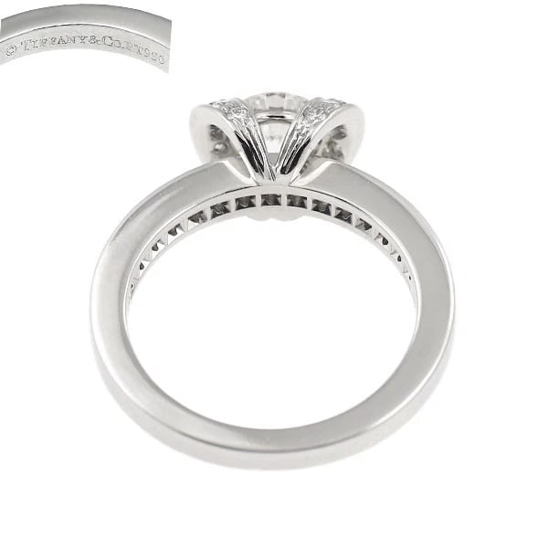 TIFFANY PT950 DIAMOND RING - 3