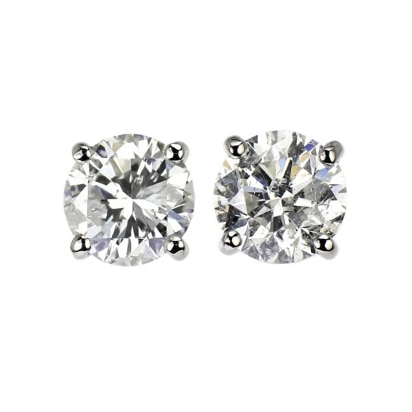 PT900 SINGLE SIDE LDH DIAMOND EARRINGS: Pt900 Single Side LDH Diamond Earrings Brand: None Type/Style: piercing Material: Pt900, Main Stone/Creation Natural Color: Silver Size: Length/Width/Diameter7.8 Accessories: None Accessor