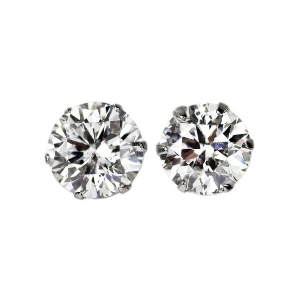 PT900 ILD/LDH DIAMOND EARRINGS: Pt900 ILD/LDH Diamond Earrings Brand: None Type/Style: piercing Material: Pt900 Color: none Size: Length/Width/Diameter5.1 Width/Thickness5.3 Accessories: None Accessories Notice: When purchasing