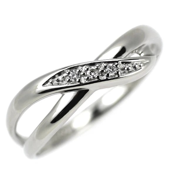 PT900 DIAMOND RING: Pt900 diamond ring Brand: None Type/Style: ring Material: Pt900 Color: none Size: 6 US Accessories: None Accessories Notice: When purchasing pre-owned goods, please refer to the photos of the items