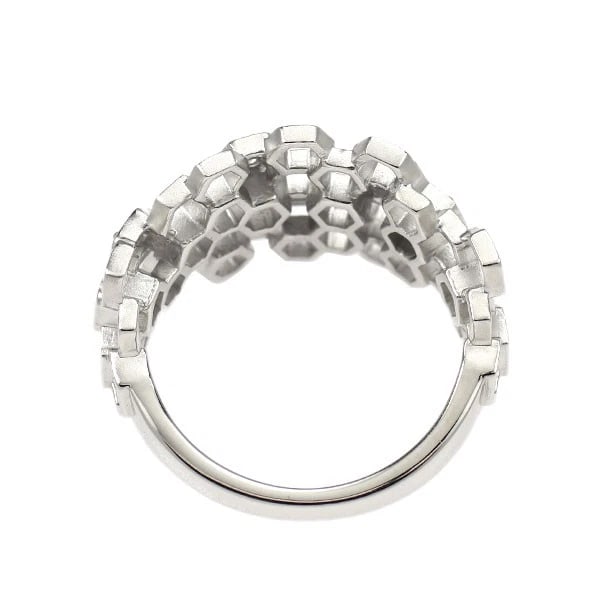 K18WG DIAMOND RING - 3