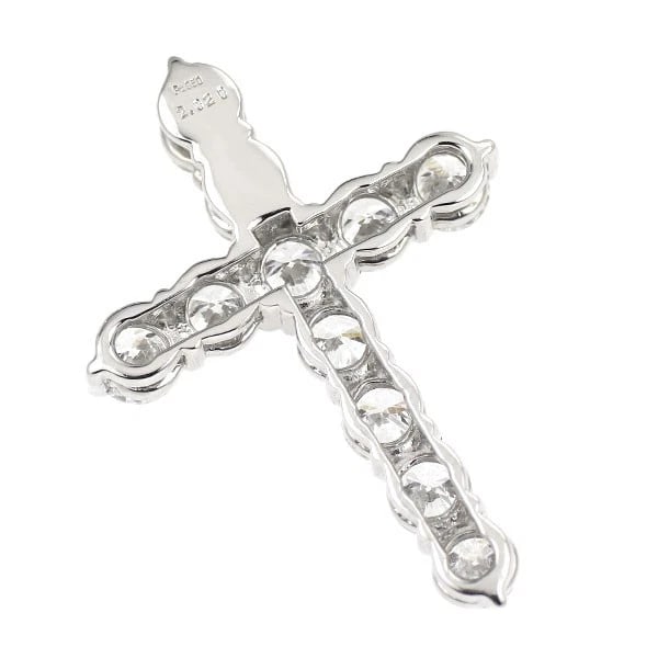 PT950 DIAMOND PENDANT TOP - 2