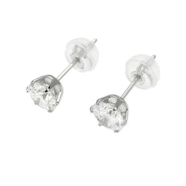 PT900 DIAMOND EARRINGS - 2