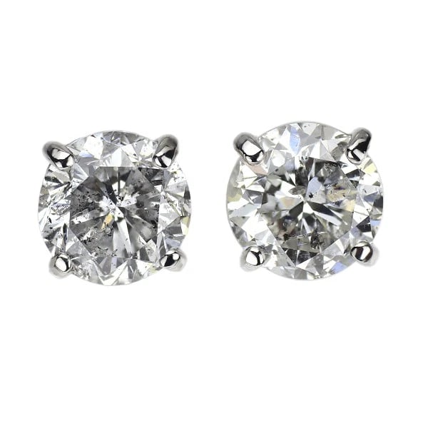 PT900 SINGLE SIDE DIAMOND EARRINGS: Pt900 Single Side Diamond Earrings Brand: None Type/Style: piercing Material: PT900, Main Stone/Creation Natural Color: Silver Size: Length/Width/Diameter6.9 Accessories: None Accessories