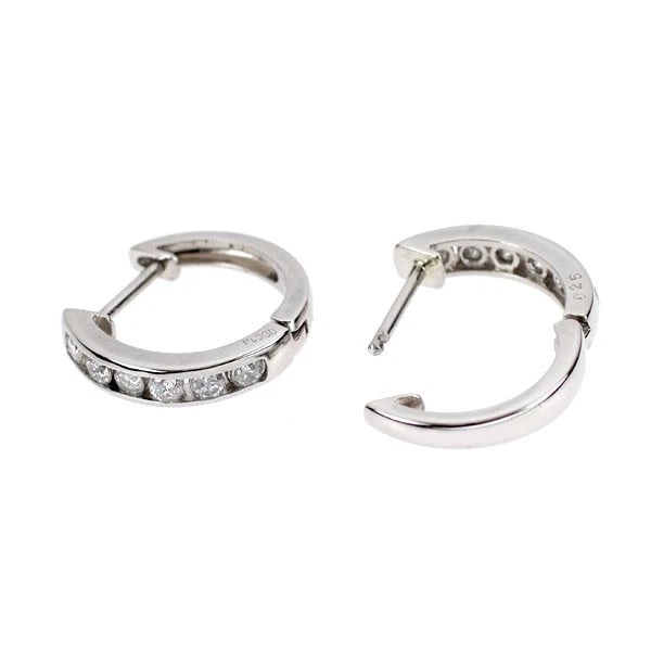 PT900 DIAMOND EARRING - 2