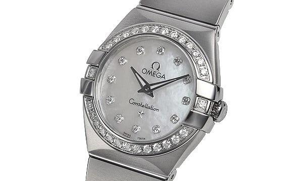 OMEGA CONSTELLATION BRUSHED QUARTZ WATCH (1 of 2)