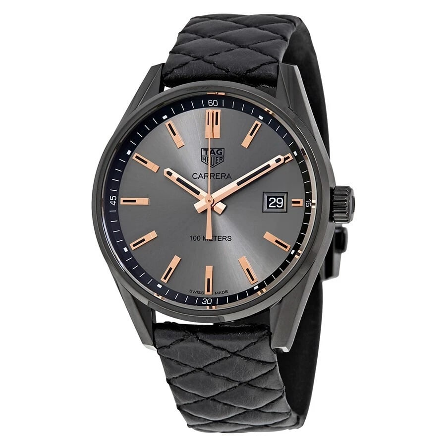 TAG HEUER CARRERA WATCH: TAG Heuer Carrera Watch Brand: TAG Heuer Type/Style: Wristwatch Material: ss Color: Dial Color gray Size: Case Size: 39.0mm Accessories: None Accessories Notice: When purchasing pre-owned goods,