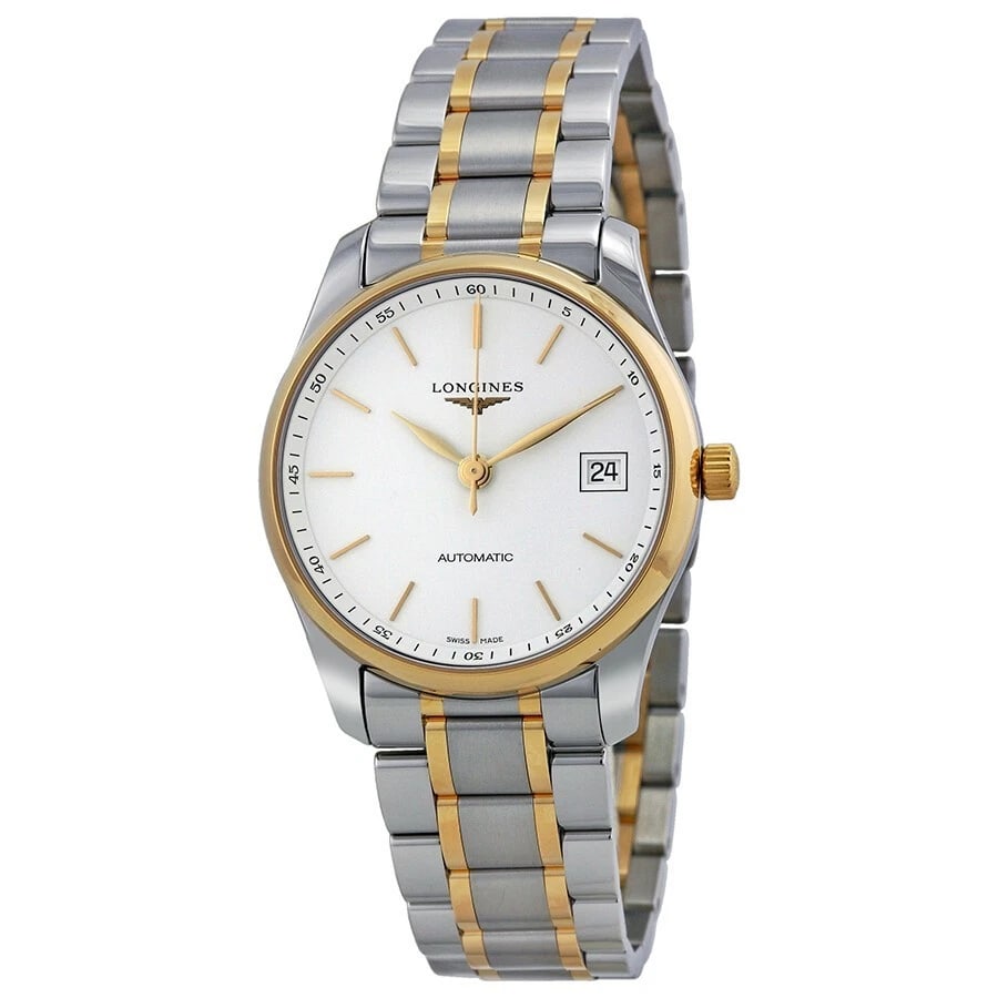 LONGINES MASTER COLLECTION AUTOMATIC WATCH: LONGINES Master Collection Automatic Watch Brand: Longines Type/Style: Wristwatch Material: ssYG Color: Dial Color silver white Size: Case Diameter: 36 millimeters Accessories: None Access