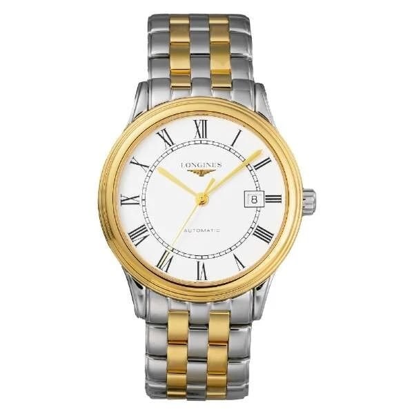 LONGINES FLAGSHIP WATCH: LONGINES Flagship Watch Brand: Longines Type/Style: Wristwatch Material: Case Stainless steel/Stainless steel (Yellow gold PVD)Band material Stainless steel/Stainless steel (Yellow gold PVD) Color: Di