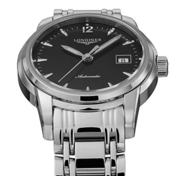 LONGINES SAINTMIER BLACK WATCH - 3