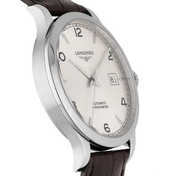LONGINES RECORD SILVER WATCH - 2