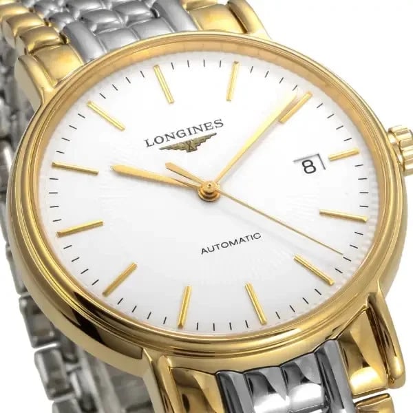 LONGINES PRESENSE WHITE WATCH - 2