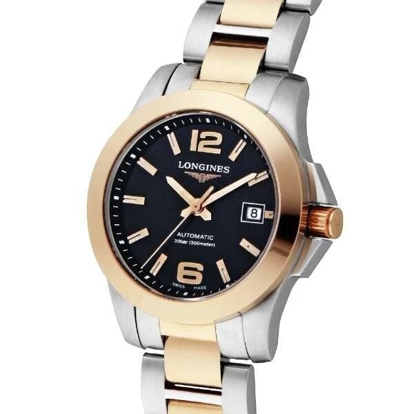 LONGINES CONQUEST BLACK WATCH - 2