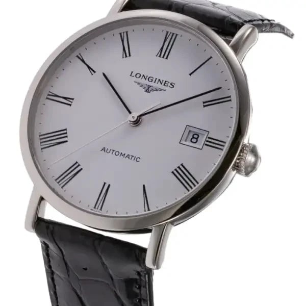 LONGINES ELEGANT WHITE WATCH - 2