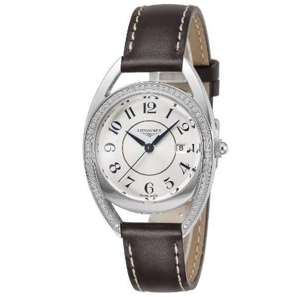LONGINES EQUESTRIAN WHITE WATCH: LONGINES Equestrian White Watch Brand: Longines Type/Style: Wristwatch Material: ss Color: Dial Color white Size: Diameter:30.00 mm Lug Width: 14.00 mm Accessories: None Accessories Notice