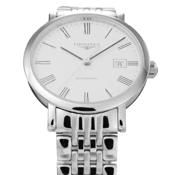 LONGINES ELEGANT WHITE WATCH - 3