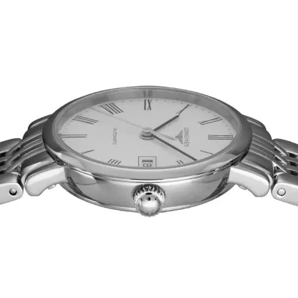 LONGINES ELEGANT WHITE WATCH - 4