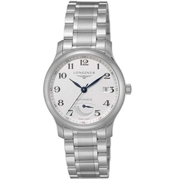 LONGINES MASTER COLLECTION POWER RESERVE MEN'S WATCH: Longines Master Collection Power Reserve Men's Watch Brand: Longines Type/Style: Wristwatch Material: SS Color: Dial Color Silver Size: Case Size: 38.5mm Accessories: None Accessories Notice: When