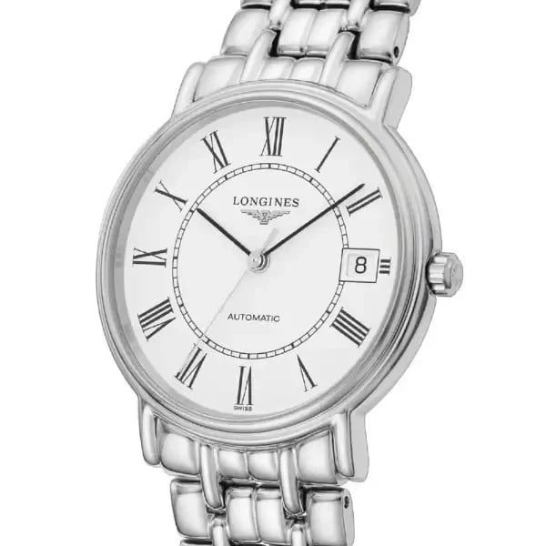 LONGINES PRESENSE WHITE WATCH - 2