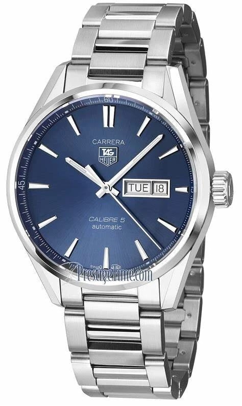 TAG HEUER CARRERA CAL. DAY DATE BLUE TAG HEUER NEW WATCH (1 of 3)