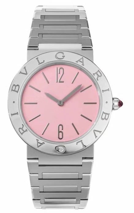BVLGARI BULGARI BULGARI LIMITED TO PIECES WORLDWIDE WATCH: BVLGARI Bulgari Bulgari Limited to pieces worldwide Watch Brand: Bvlgari Type/Style: Wristwatch Material: SS Color: Dial Color pink Size: Case Size: 33mm Accessories: None Accessories Notice: When