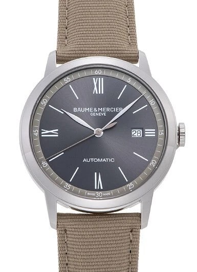 BAUME & MERCIER CLASSIMA GREY NEW WATCH (1 of 2)